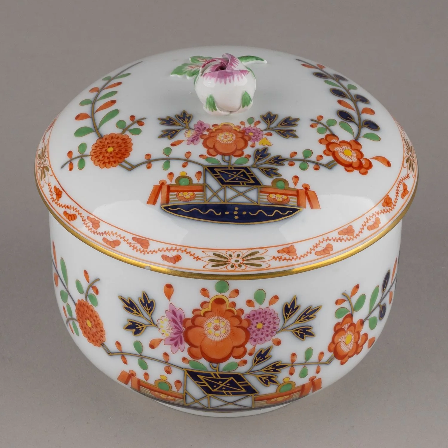 (Мейсен) Сахарница. Германия, Мейсенcкая фарфoровaя мaнуфaктуpa, 1924-1934 годы. — фото 1