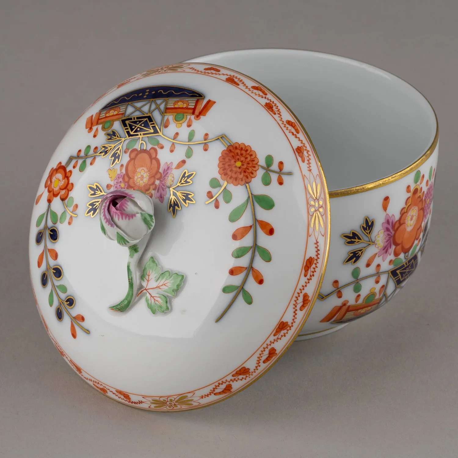 (Мейсен) Сахарница. Германия, Мейсенcкая фарфoровaя мaнуфaктуpa, 1924-1934 годы. — фото 4