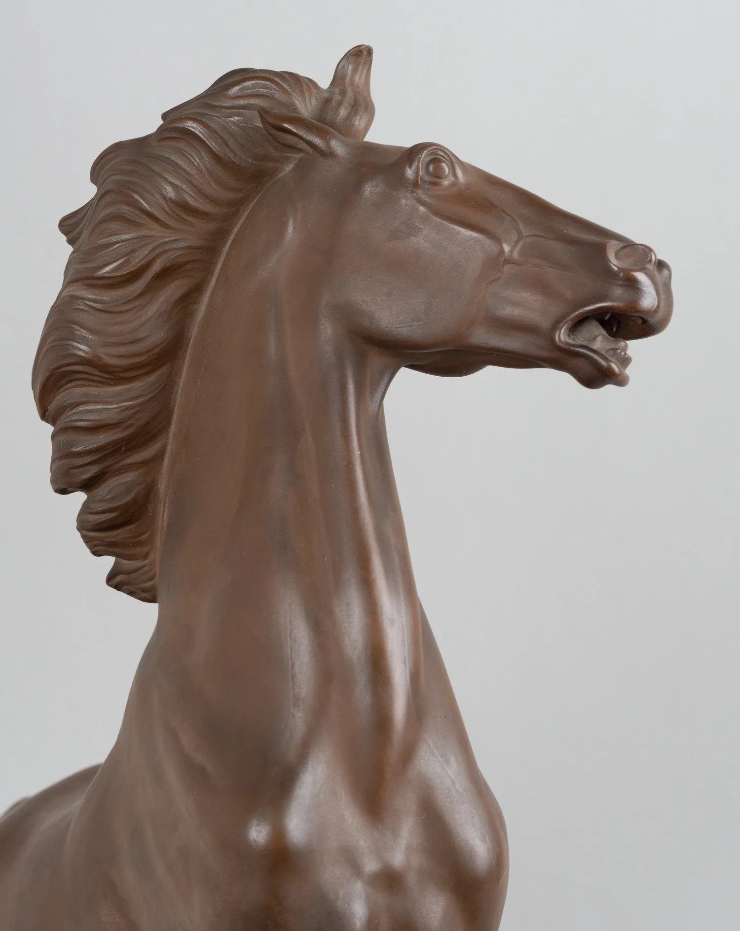 Скульптура ""Гарцующий конь"". Германия, мануфактура Meissen, скульптор Erich Oehme, 1949 г. — фото 3