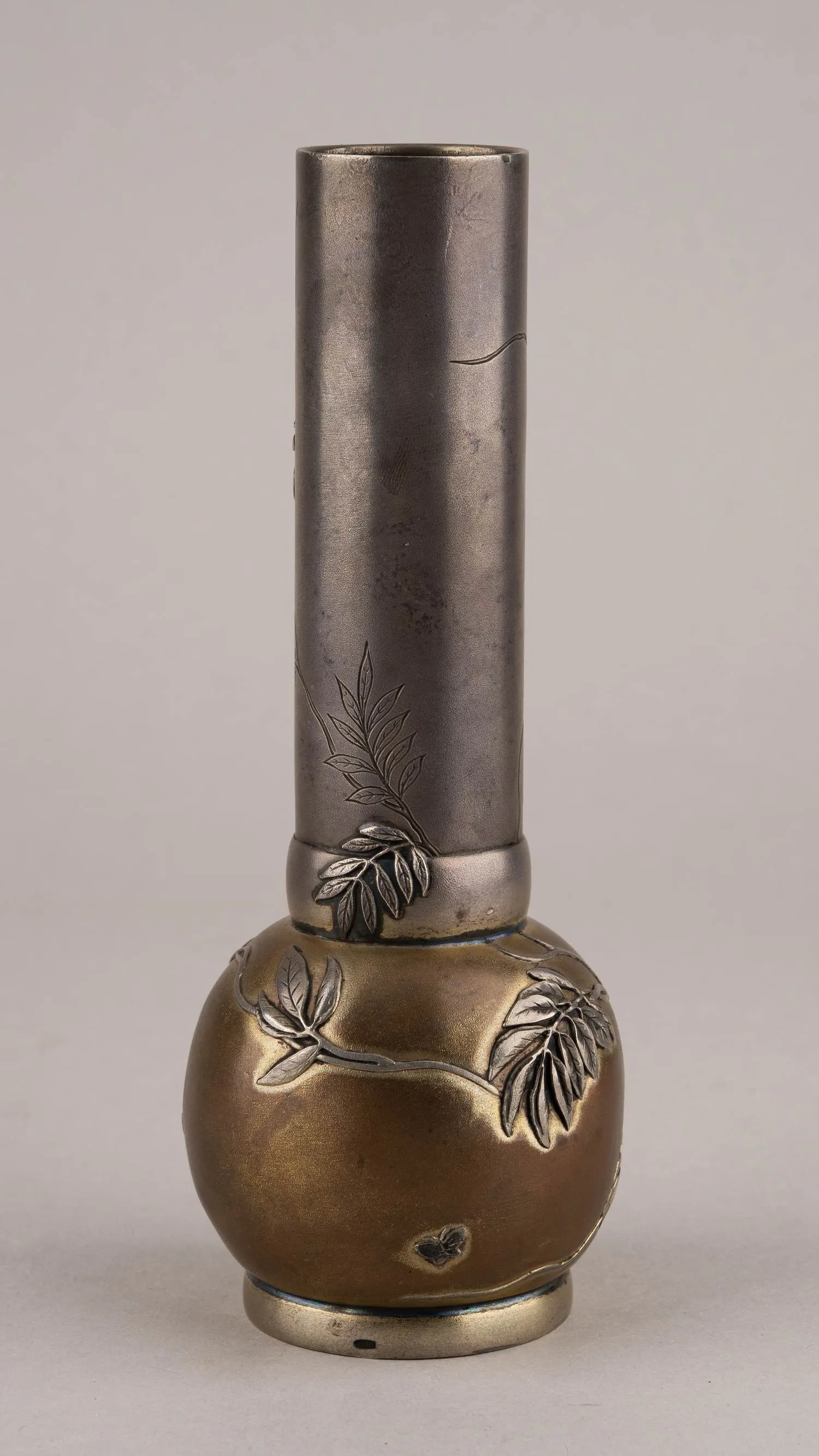 (Тиффани) Серебряная ваза в стиле модерн. США, Tiffany & Co, Эдвард К. Мур, 1870-1874 годы. — фото 4