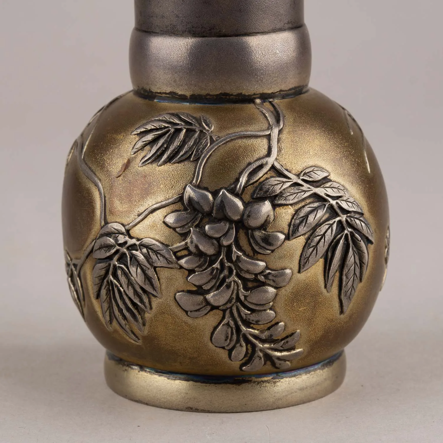 (Тиффани) Серебряная ваза в стиле модерн. США, Tiffany & Co, Эдвард К. Мур, 1870-1874 годы. — фото 5