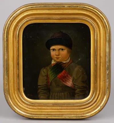Claude Lemieux (Клод Лемьё). Портрет мальчика. Франция, 1830.