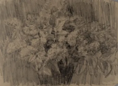 Трошин Николай Степанович. Сирень. 1945.