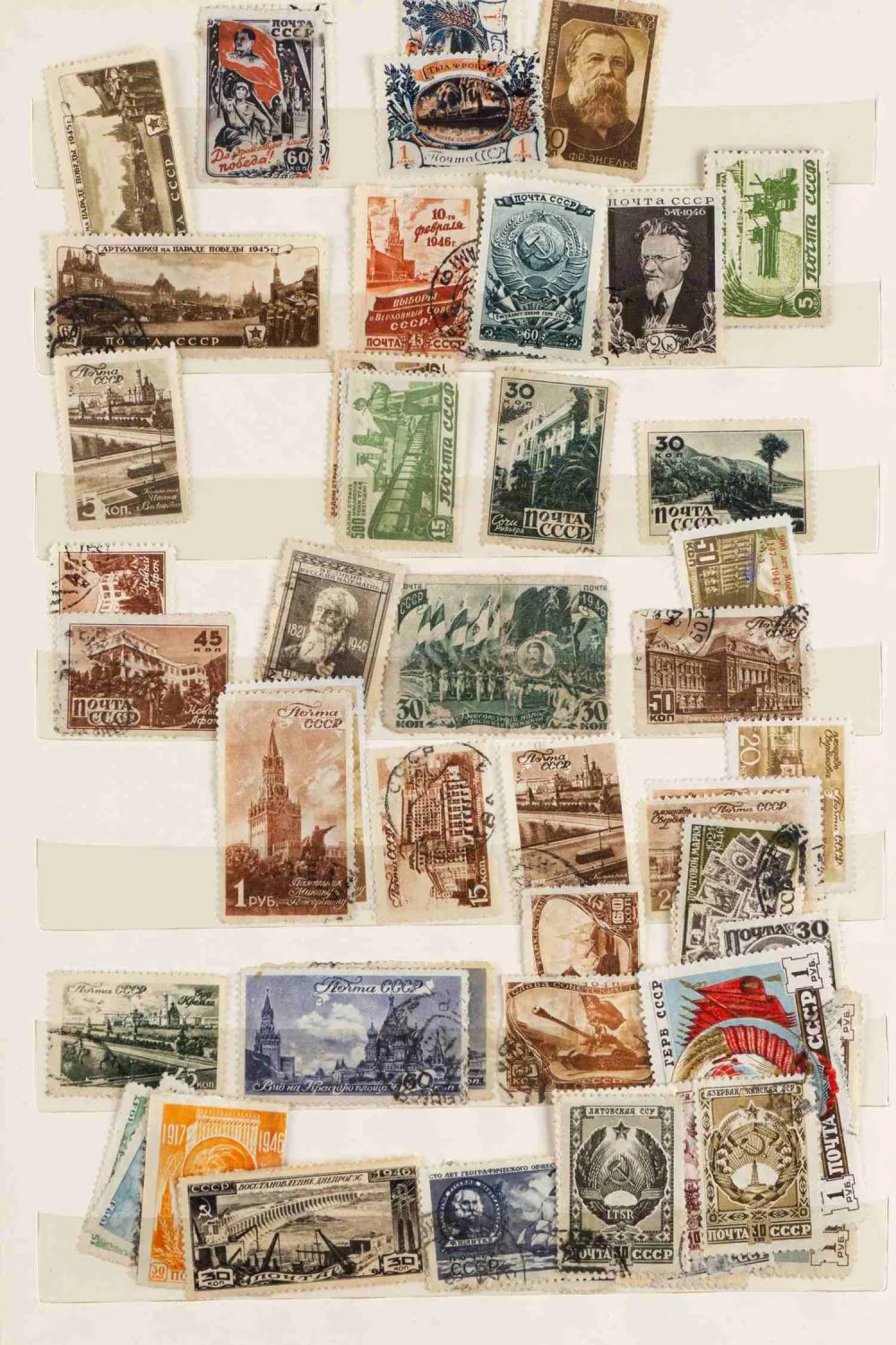 СССР. Более 700 марок. 1940-е - 1960-е годы. — фото 8