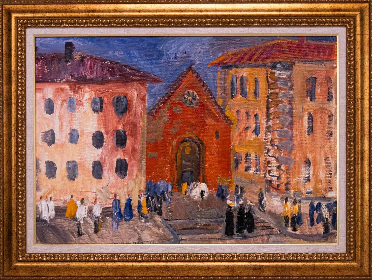 Бурлаков Всеволод Федорович. Италия Венеция, пл. Сан-Марко. 1979 г. — фото 1