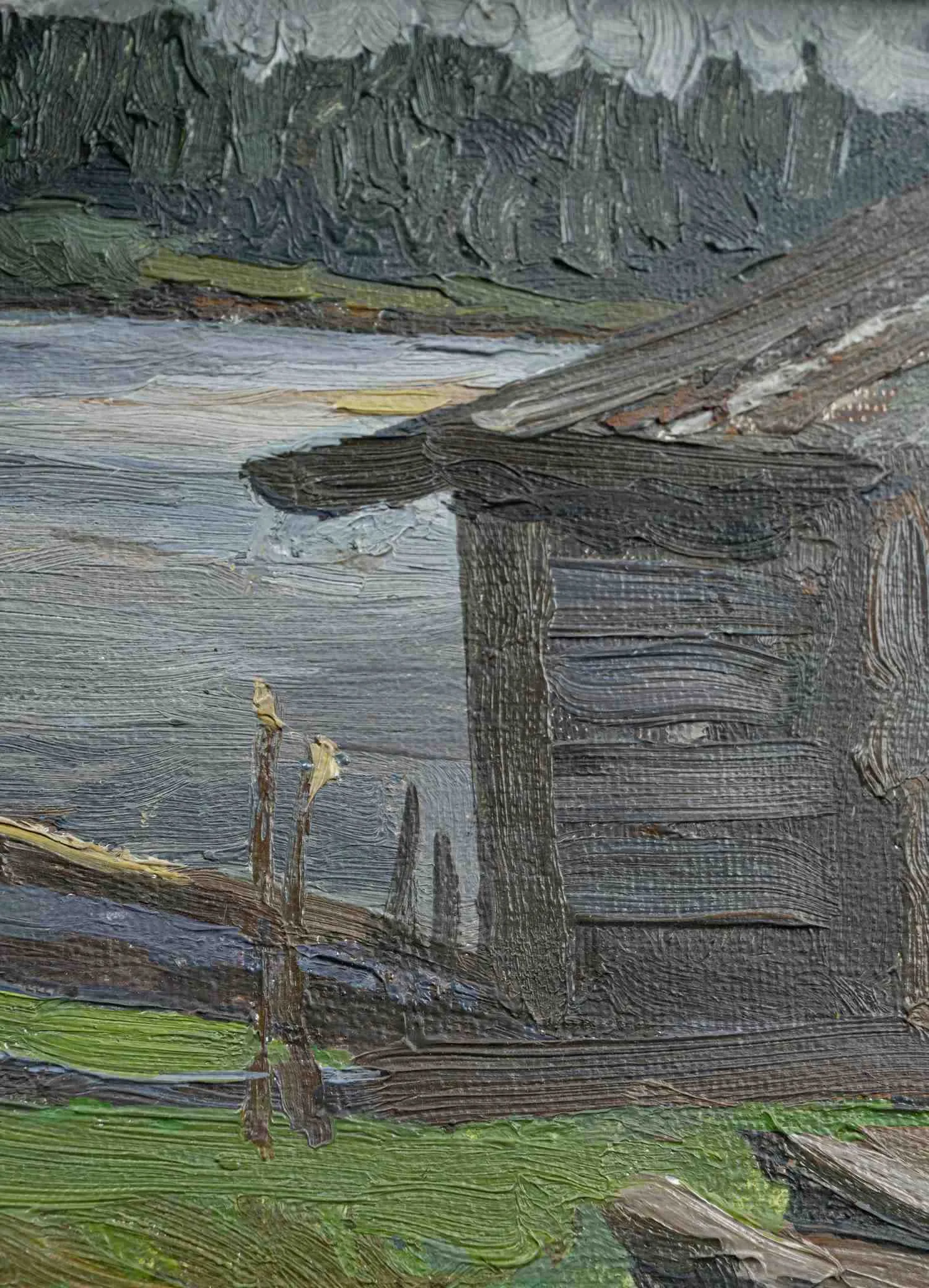 Лебедев Александр Владимирович. Мезенский мотив. 1979. — фото 3