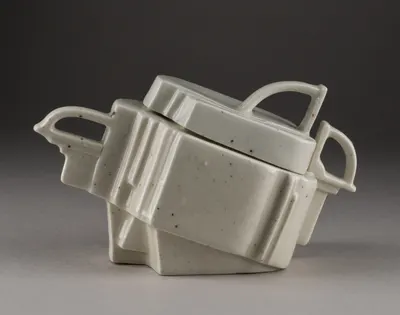 Конструктивизм. Сахарница. СССР, Крайванов Юрий Гаврилович(?), 1960-1980-е годы.