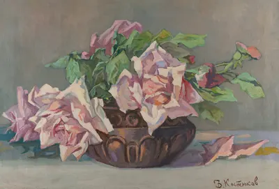 Костюков Валерий Иванович. Розы. 2004.