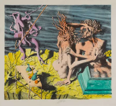 Верхоланцев Михаил Михайлович. Урия уходит. 1985.