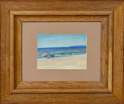 Усачев Анатолий Андреевич. Морской пейзаж. 1960-е годы.