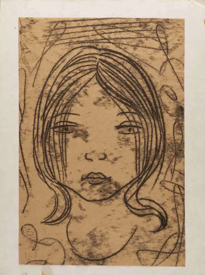 Котляр Борис Александрович (?). Девочка. 1970-е – 1980-е годы.