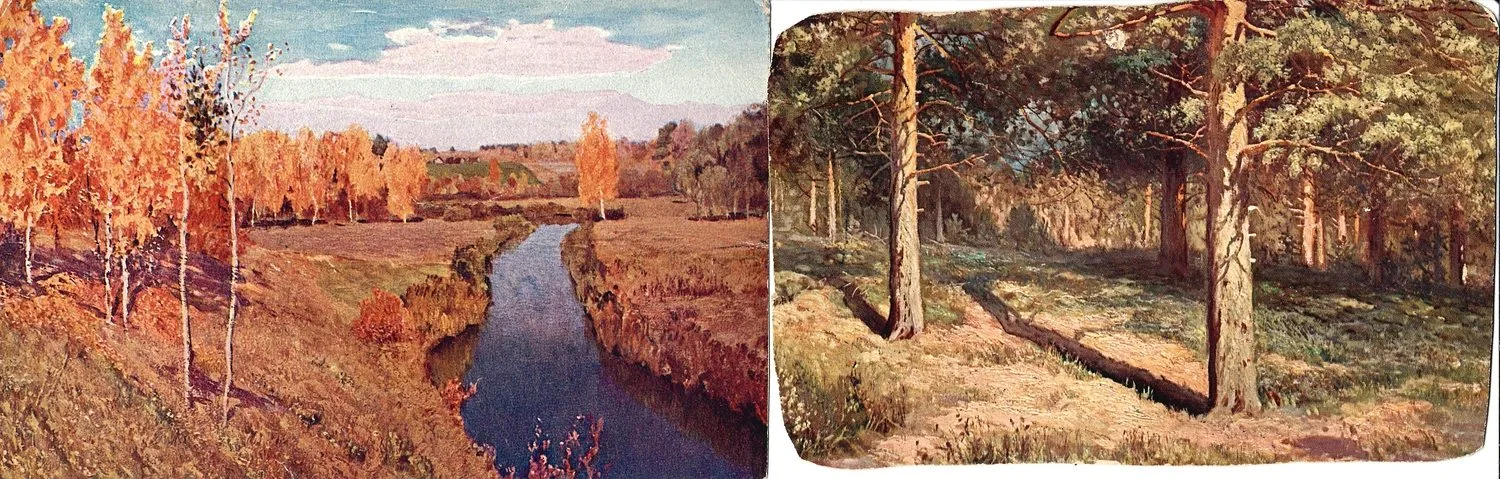 Более 140 открыток «Пейзажи». Россия, СССР, Зап. Европа, Япония, 1900-е - 1950-е годы. — фото 3
