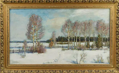 Емельянов Сергей Анатольевич. "В феврале". 1970 год.