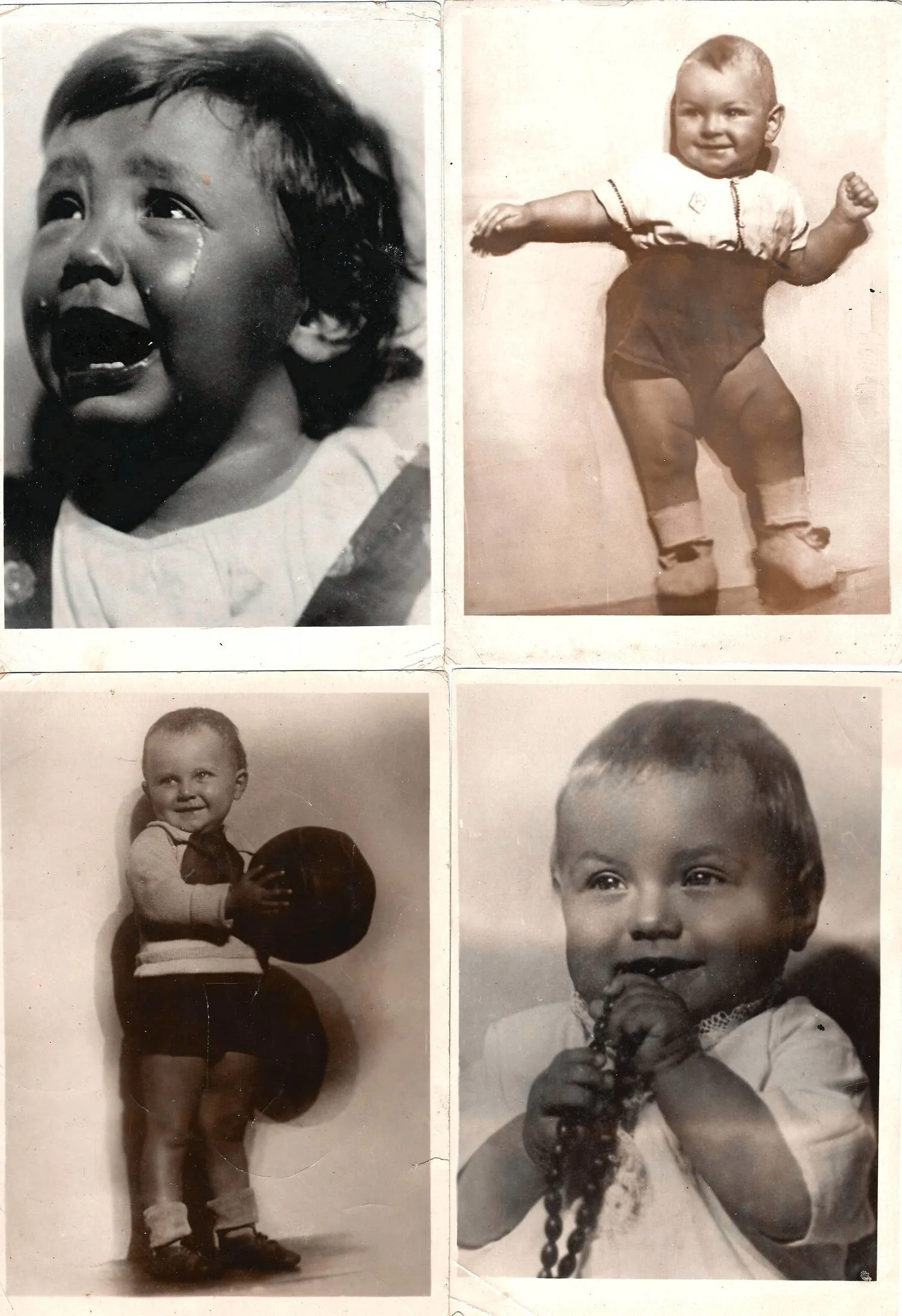 19 фототкрыток «Дети» (в том числе 17 фотооткрыток из «Детской серии» (фотограф М. Гершман)). СССР, 1930-е годы. — фото 2