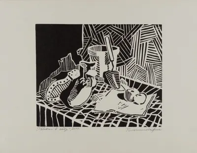 Ключникова Анна. Работа в саду. 2011.
