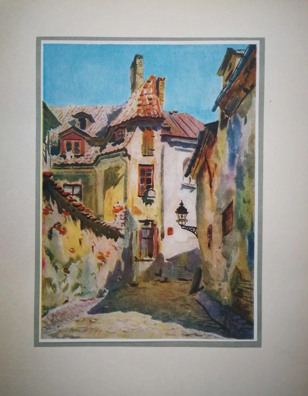 Первая республиканская выставка акварелей (Рига, 1959). Комплект репродукций. — фото 2