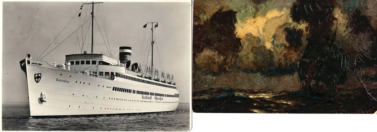 95 открыток «Море и корабли». Россия, Зап. Европа, Сев. Америка, Япония, первая половина - середина XX века. — фото 8
