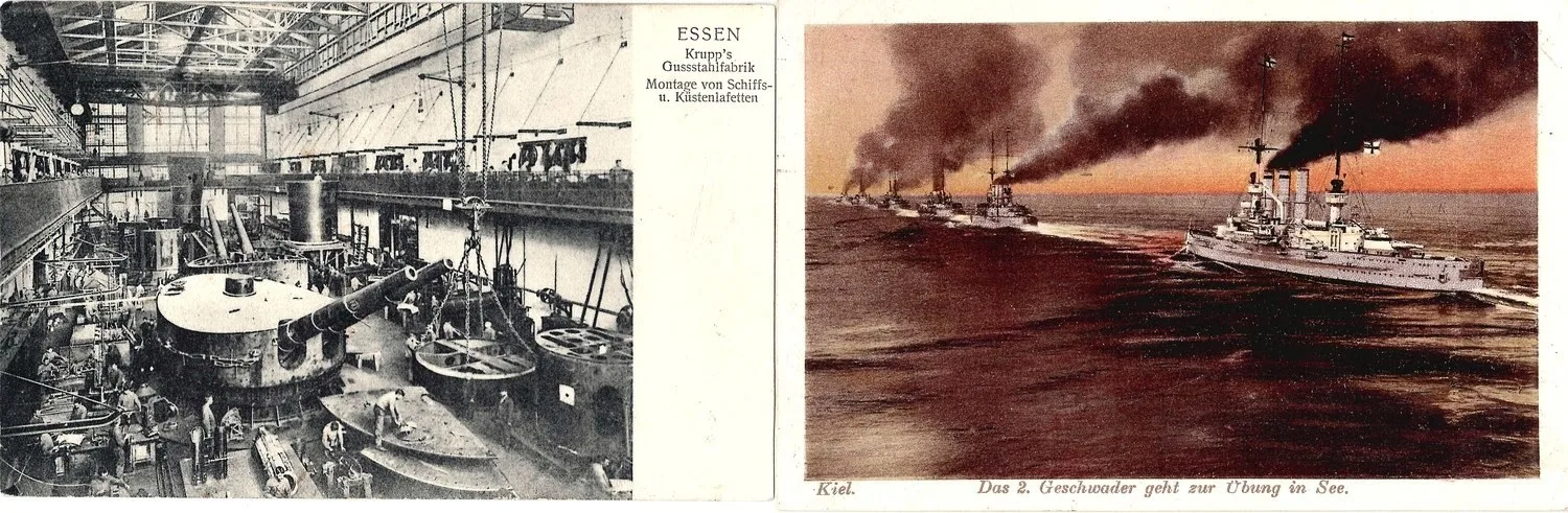 95 открыток «Море и корабли». Россия, Зап. Европа, Сев. Америка, Япония, первая половина - середина XX века. — фото 6