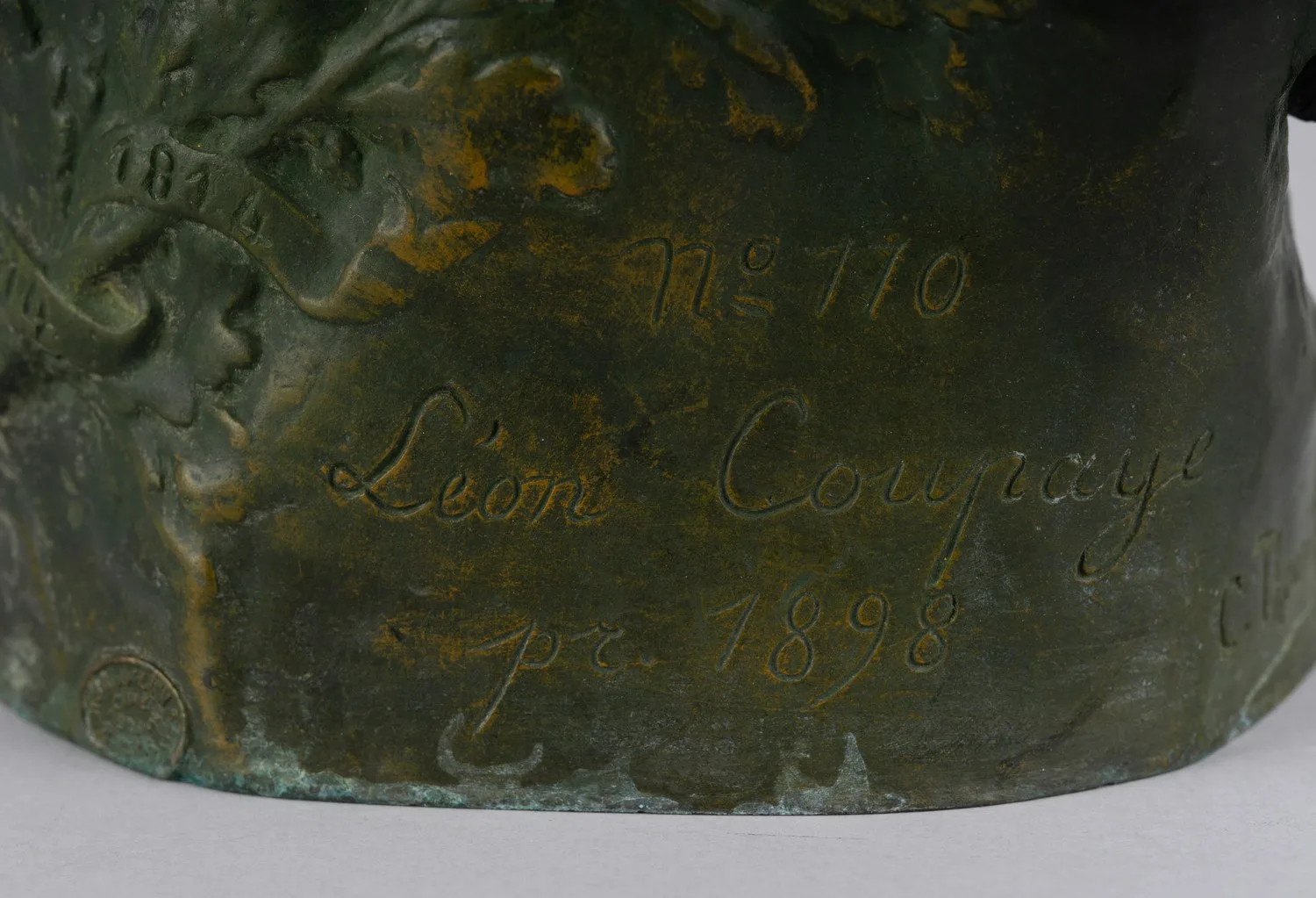 Скульптура «Призывник 1814 года».По модели Корнеля Теуниссена. Первая половина XX века. — фото 6