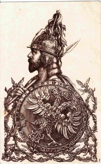 Открытка «Державный вождь Святой Руси». Издание «Унион», 1915.