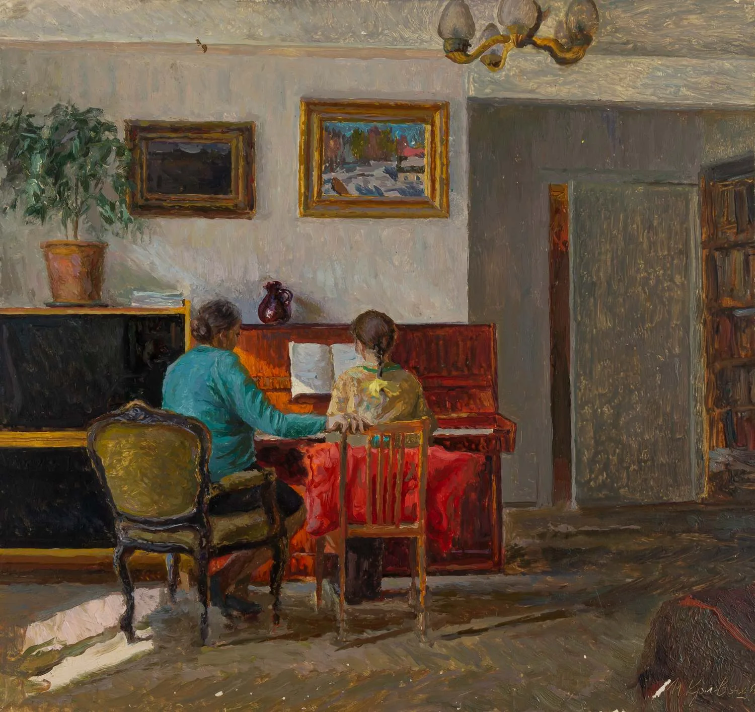 Кривошей Игорь Ефимович. Уроки фортепьяно. 1970-е – 1980-е годы. — фото 1