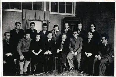 Фотография «Встреча Михаила Ивановича Калинина с сотрудниками «Учительской газеты». 1938.