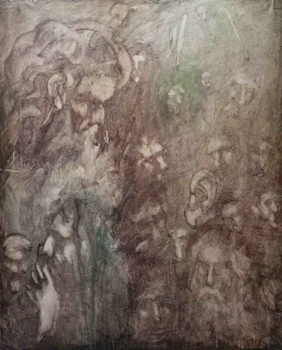 Попов Борис Никанорович. Демоны. 1968.