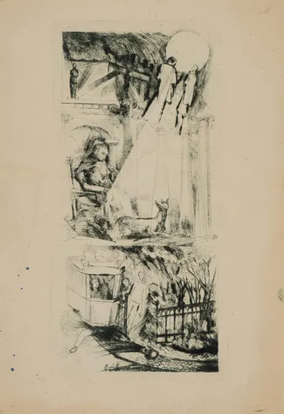 Марков Георгий Георгиевич. Сцены из романа «Мастер и Маргарита». 1971.