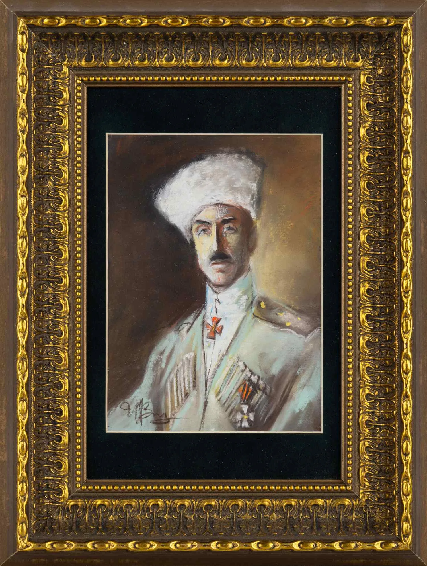 Венский Игорь. Портрет барона П.Н. Врангеля. 2000-е - 2010-е годы. — фото 1