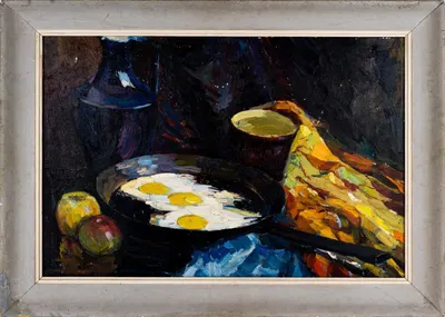 Антипов Николай Григорьевич. Яичница. 1971.