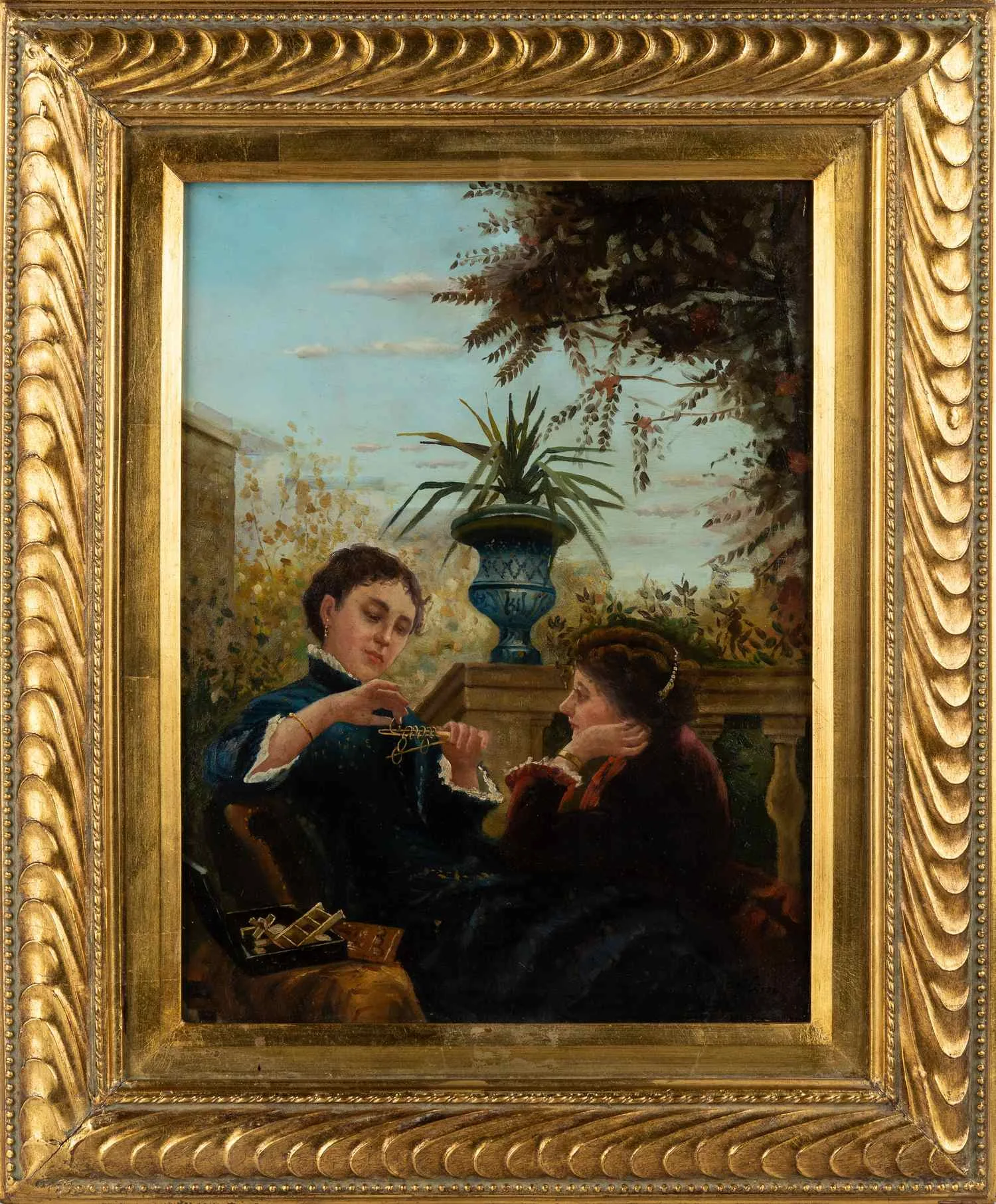 Неизвестный художник (R.Wilson). Шкатулка с головоломками. Западная Европа, 1910-е годы. — фото 1