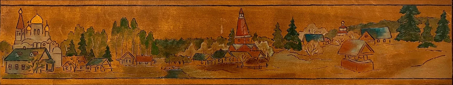 Фомичев Николай Сергеевич. Цикл из 5 акварелей, иллюстрирующих стихотворение Ф.И. Тютчева «Зима недаром злится…» 1970-е годы. — фото 28