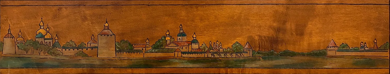 Фомичев Николай Сергеевич. Цикл из 5 акварелей, иллюстрирующих стихотворение Ф.И. Тютчева «Зима недаром злится…» 1970-е годы. — фото 20