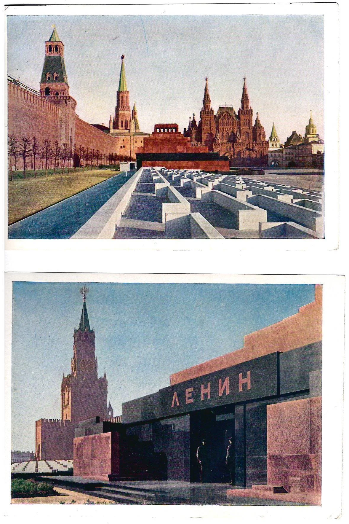 10 открыток (серия) «Мавзолей Ленина на Красной площади в Москве. М.: ЦИК СССР, 1931. — фото 5