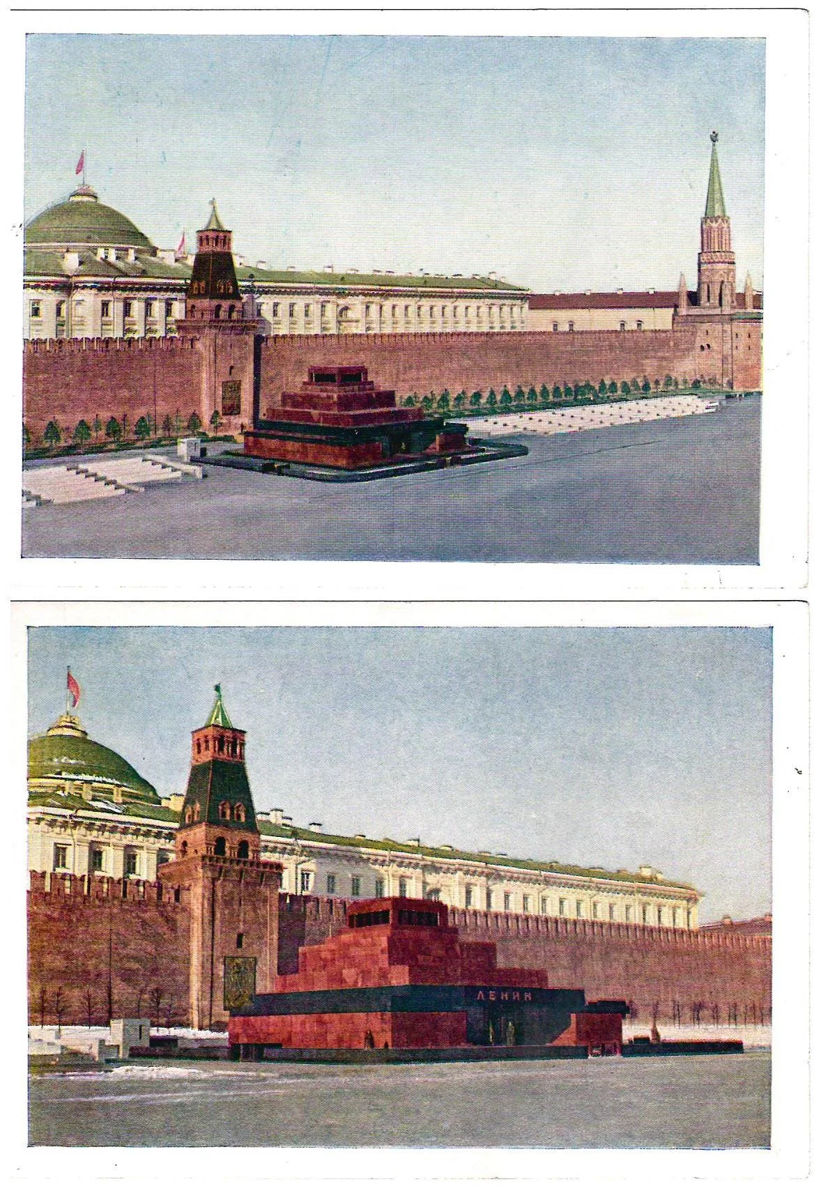 10 открыток (серия) «Мавзолей Ленина на Красной площади в Москве. М.: ЦИК СССР, 1931. — фото 4