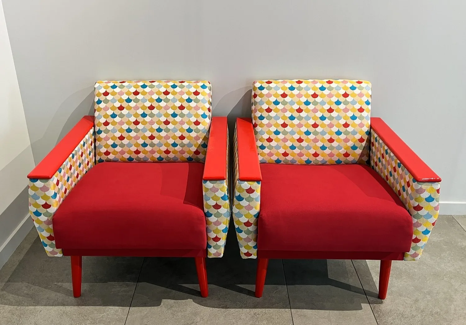 Пара кресел «Гера» (Модель №3188/2). ГДР, Фирма Мебельиндустрия Эльза-Рабенау, 1960-е годы. — фото 1
