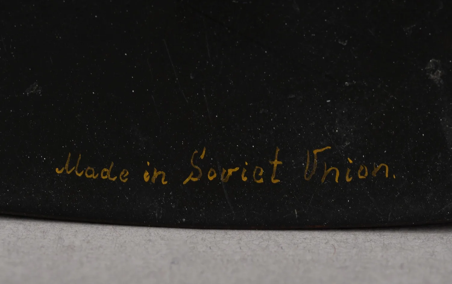(Made in Soviet Union) Шкатулка «Одинокая гармонь». СССР, Палех экспортный образец, художник В.Д Дудоров, 1951. — фото 7