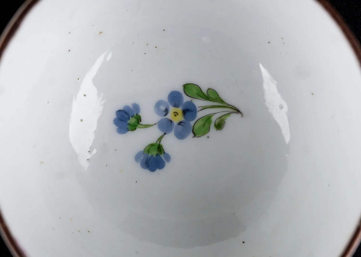 Чашка с изображением розы и незабудок. Германия, мануфактура Meissen, конец XVIII - начало XIX века. — фото 4