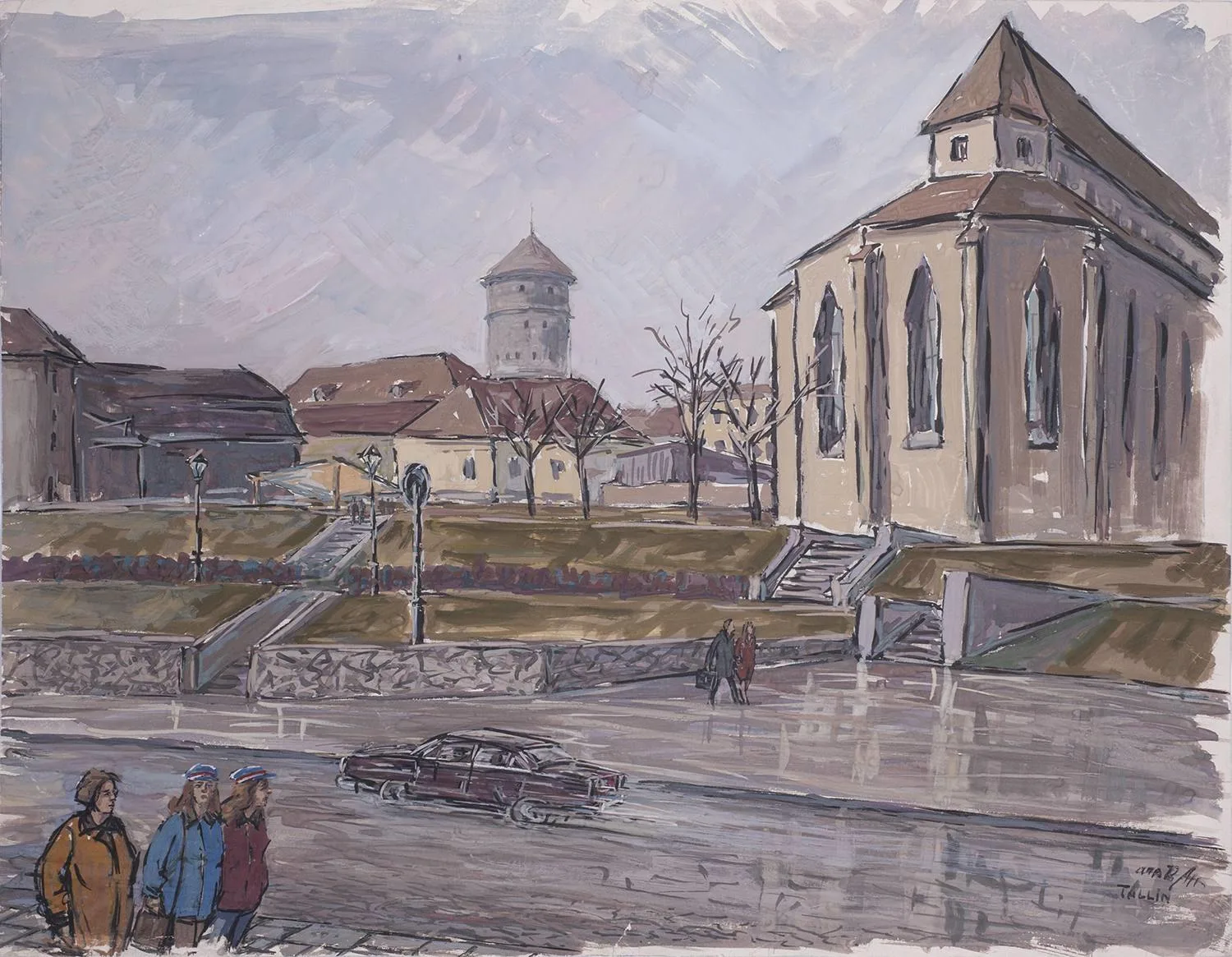 Жаренов Александр Сергеевич. Таллин. 1972. — фото 1