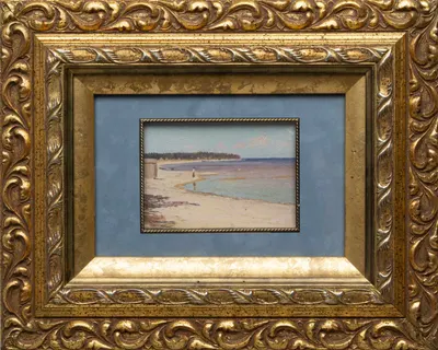 Дубовской Николай Никанорович. Наберегу Балтийского моря. 1899.