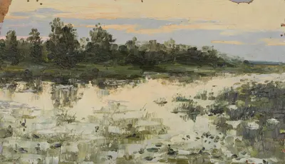 Кулишов Геннадий Александрович. Болото (возле с. Лядина). 1960-е годы.