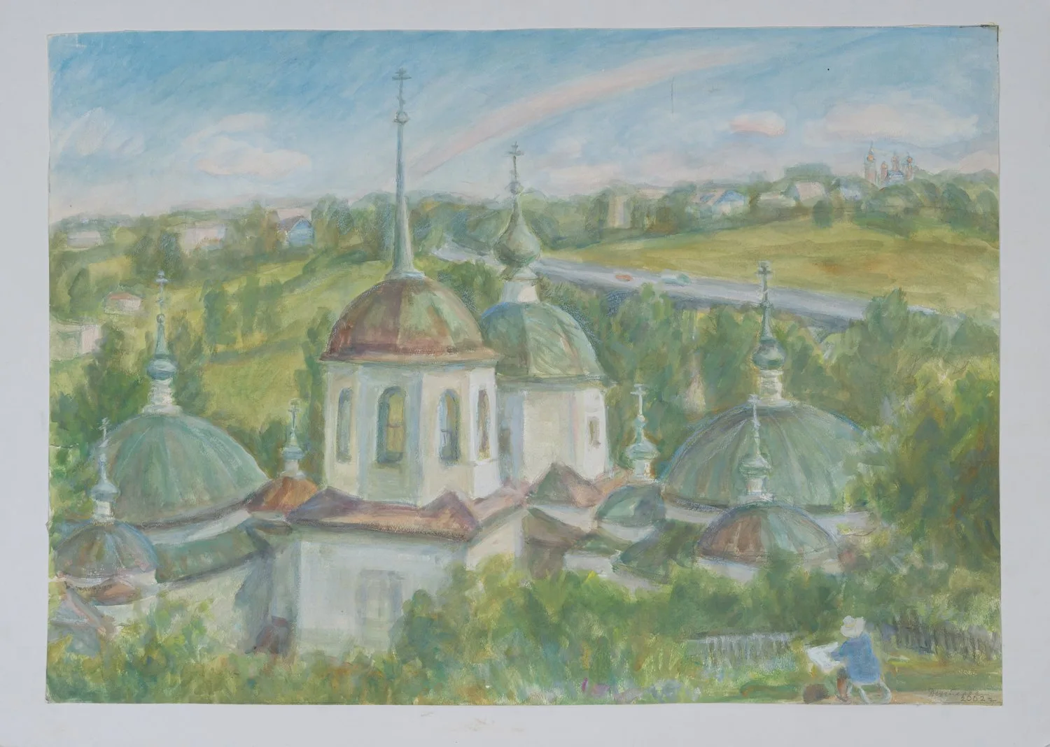 Дехтерева Татьяна Александровна. Полдень. Старица. 2002. — фото 1
