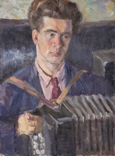 Иванов Валентин Павлович. Гармонист. 1963.