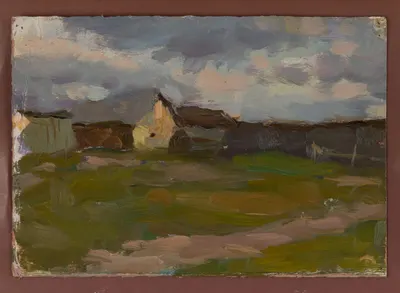 Назаров Константин Борисович. Ветер (русский север). 1956.