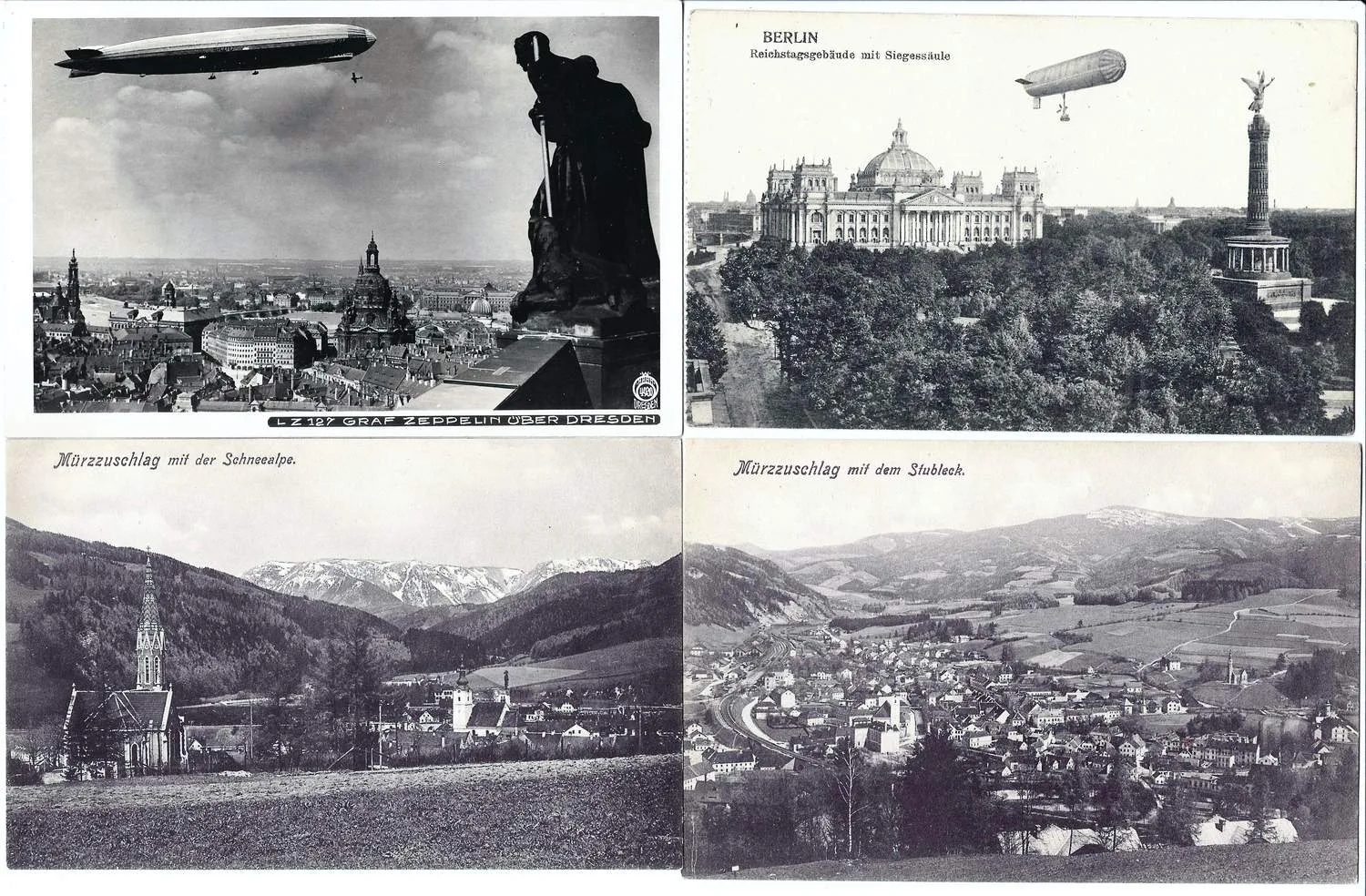 Германия, Австрия. 6 открыток. Первая треть XX века. — фото 1