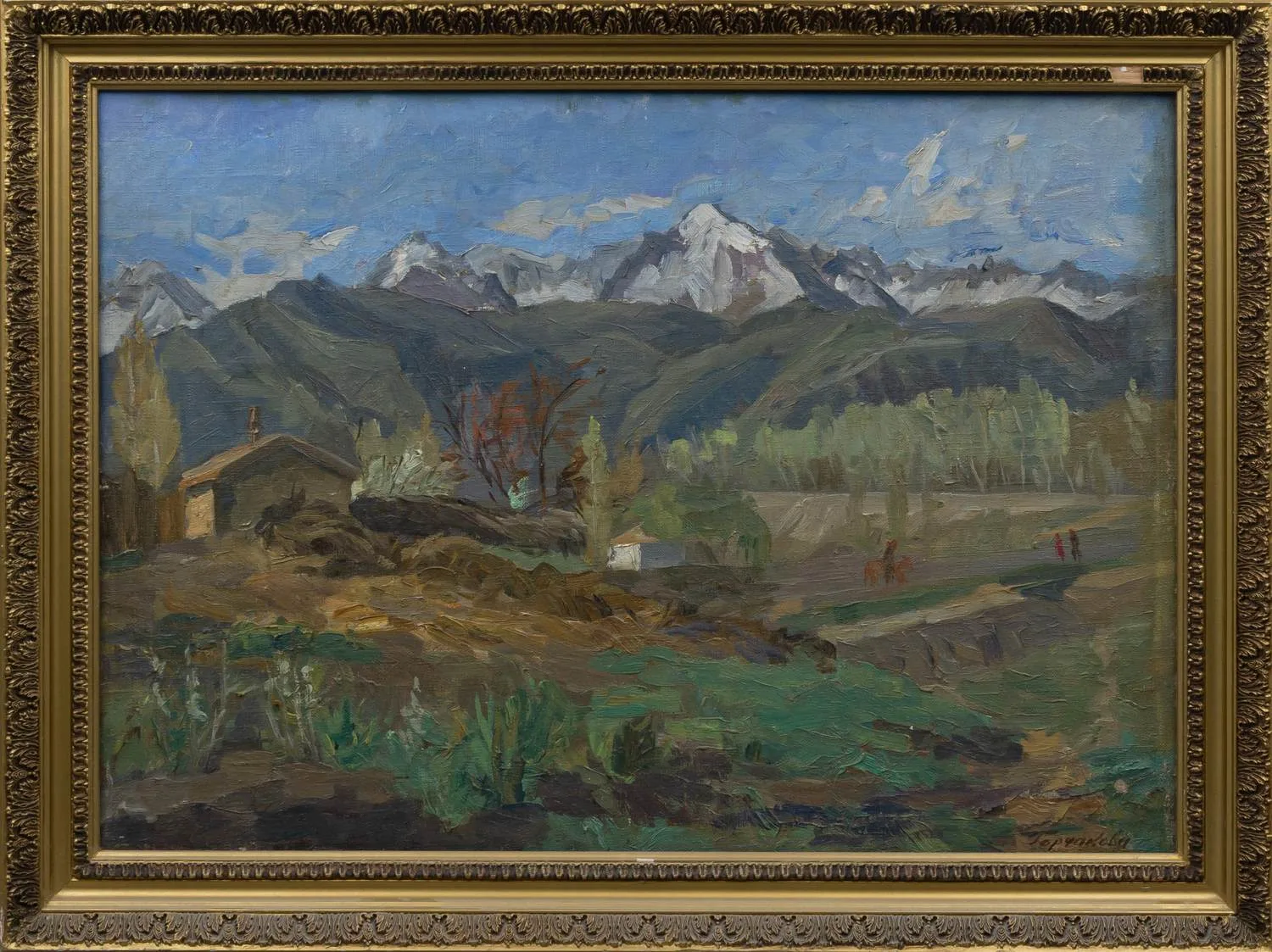 Горчакова Татьяна Александровна. В горах Киргизии. 1960-е годы. — фото 1