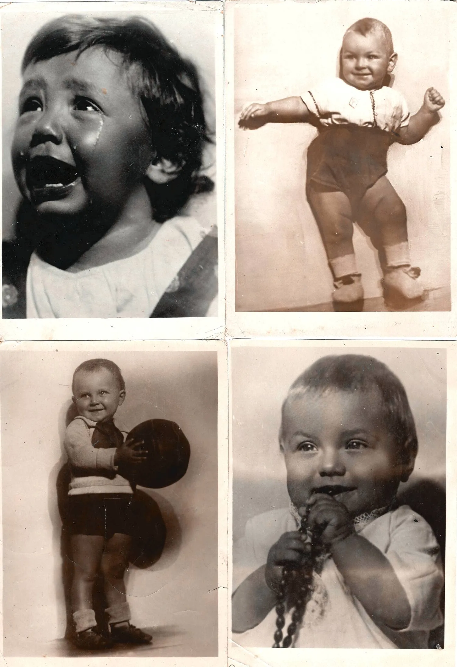 19 фототкрыток «Дети» (в том числе 17 фотооткрыток из «Детской серии» (фотограф М. Гершман)). СССР, 1930-е годы. — фото 2