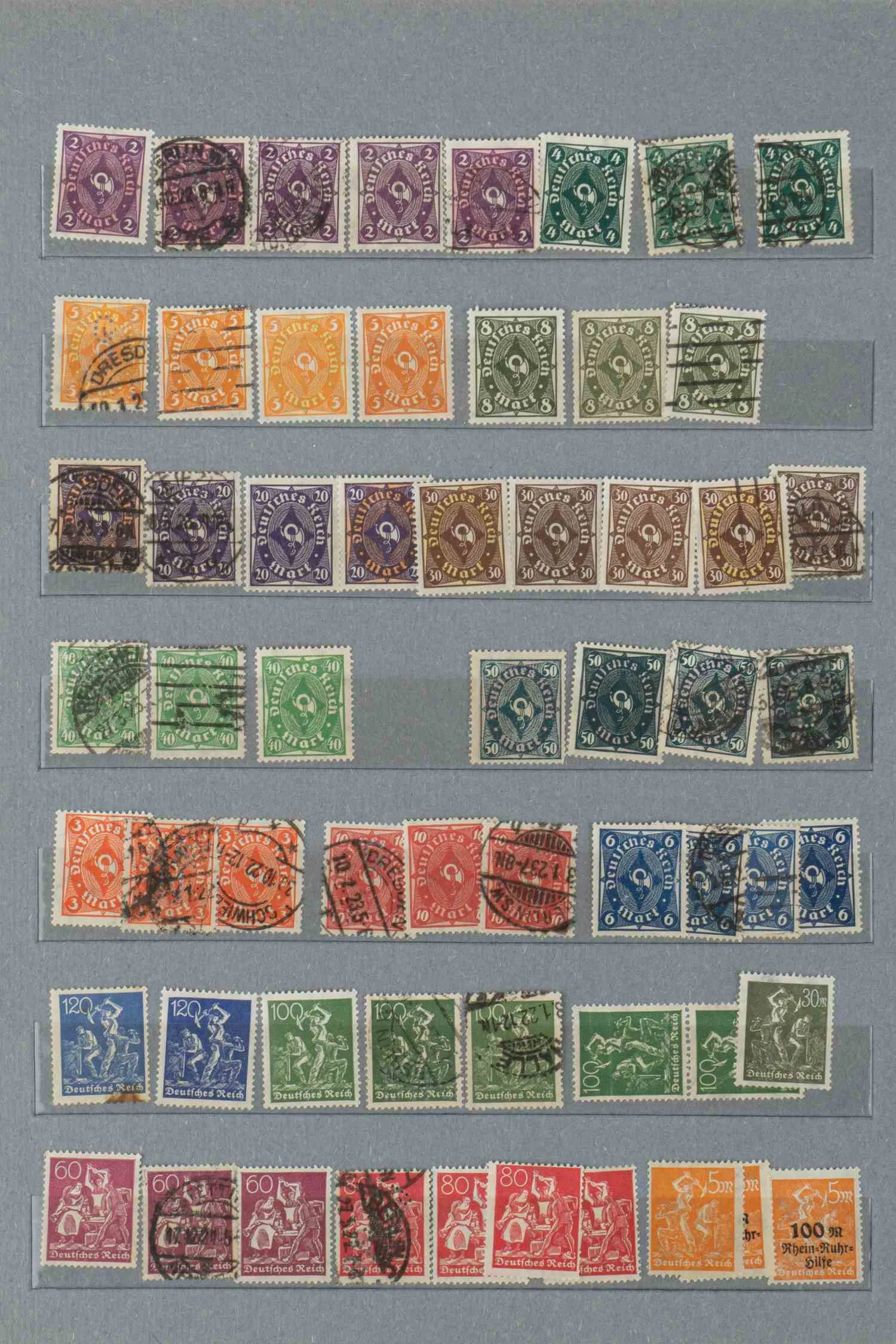 Германия. Более 700 марок. 1900-е - 1940-е годы. — фото 2