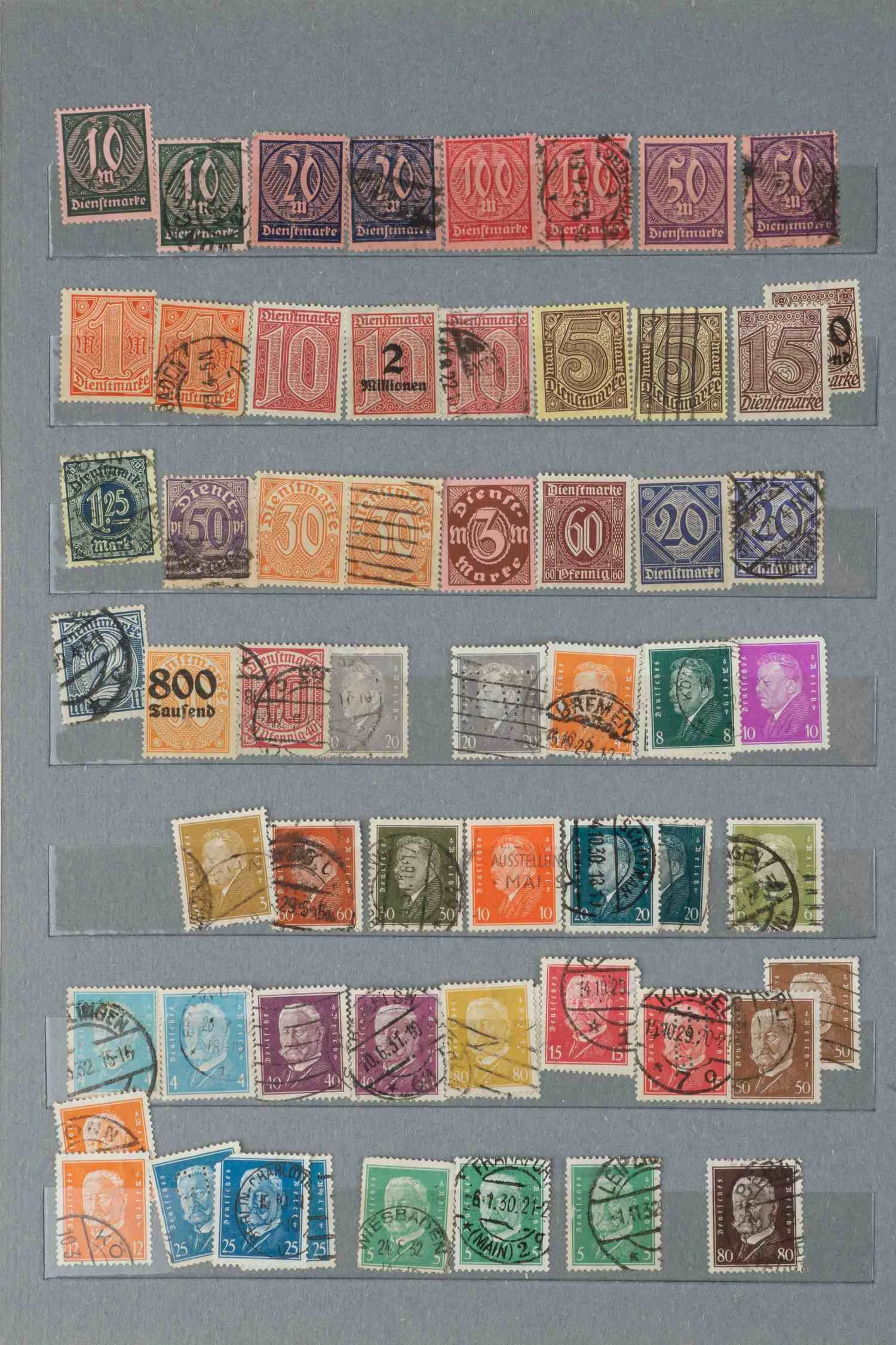 Германия. Более 700 марок. 1900-е - 1940-е годы. — фото 4