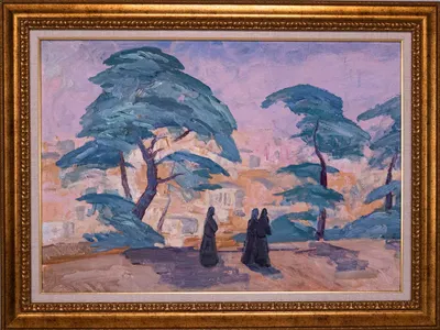 Бурлаков Всеволод Федорович. Пинии Рима. 1978 г.